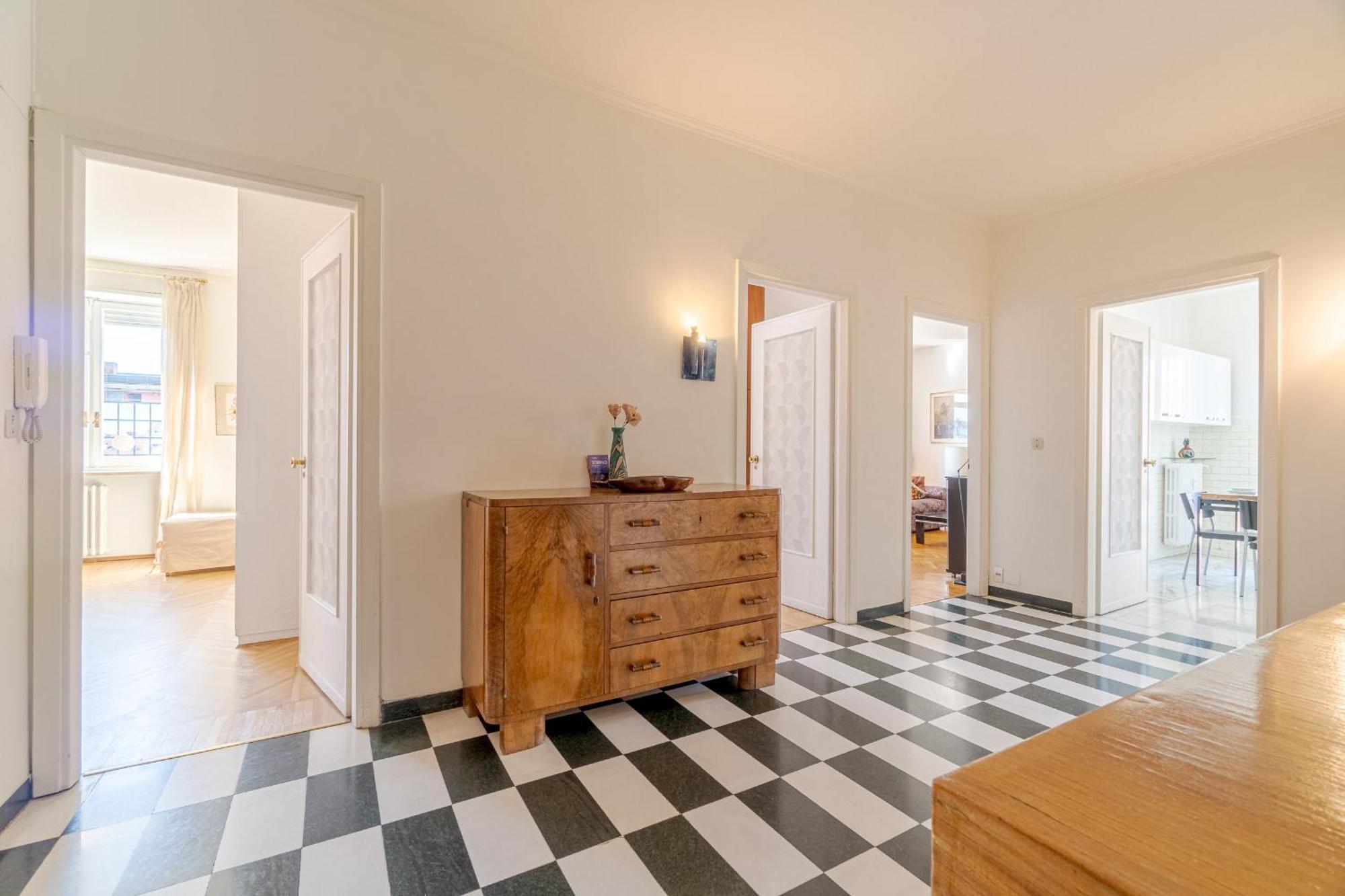 Palazzo Di Giustizia Bright Apartment 都灵 外观 照片
